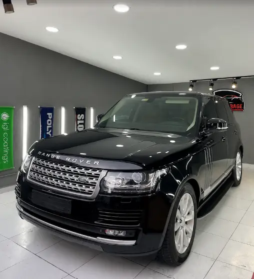 Range Rover yüzey koruma uygulaması